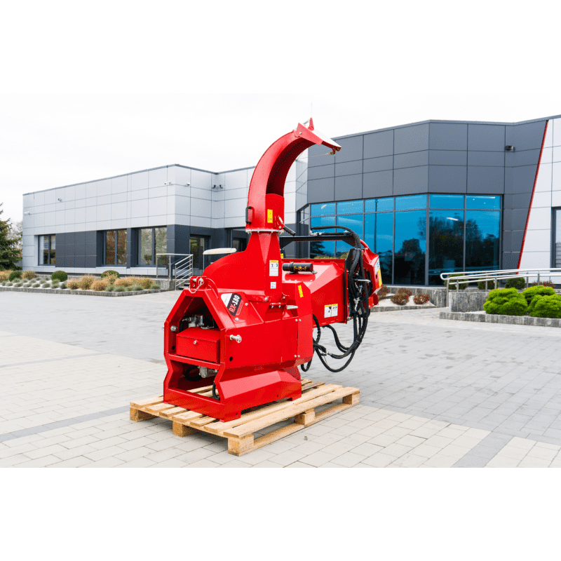 Remet CNC wood chipper RX180 - up to 180mm / from 50HP
