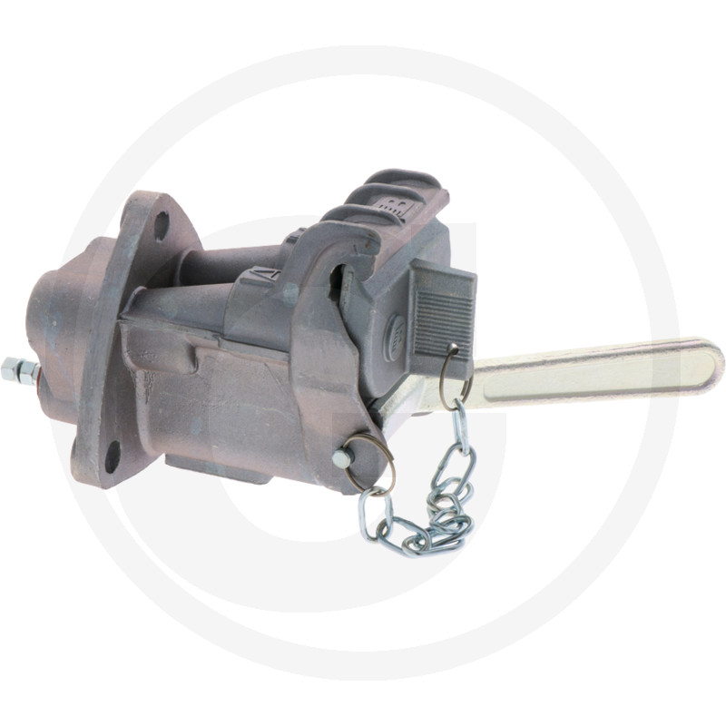 CUNA Kupplung für Zugmaschine ohne Schlauchanschluss mit Ventil Ø 18 x 1,5 mm