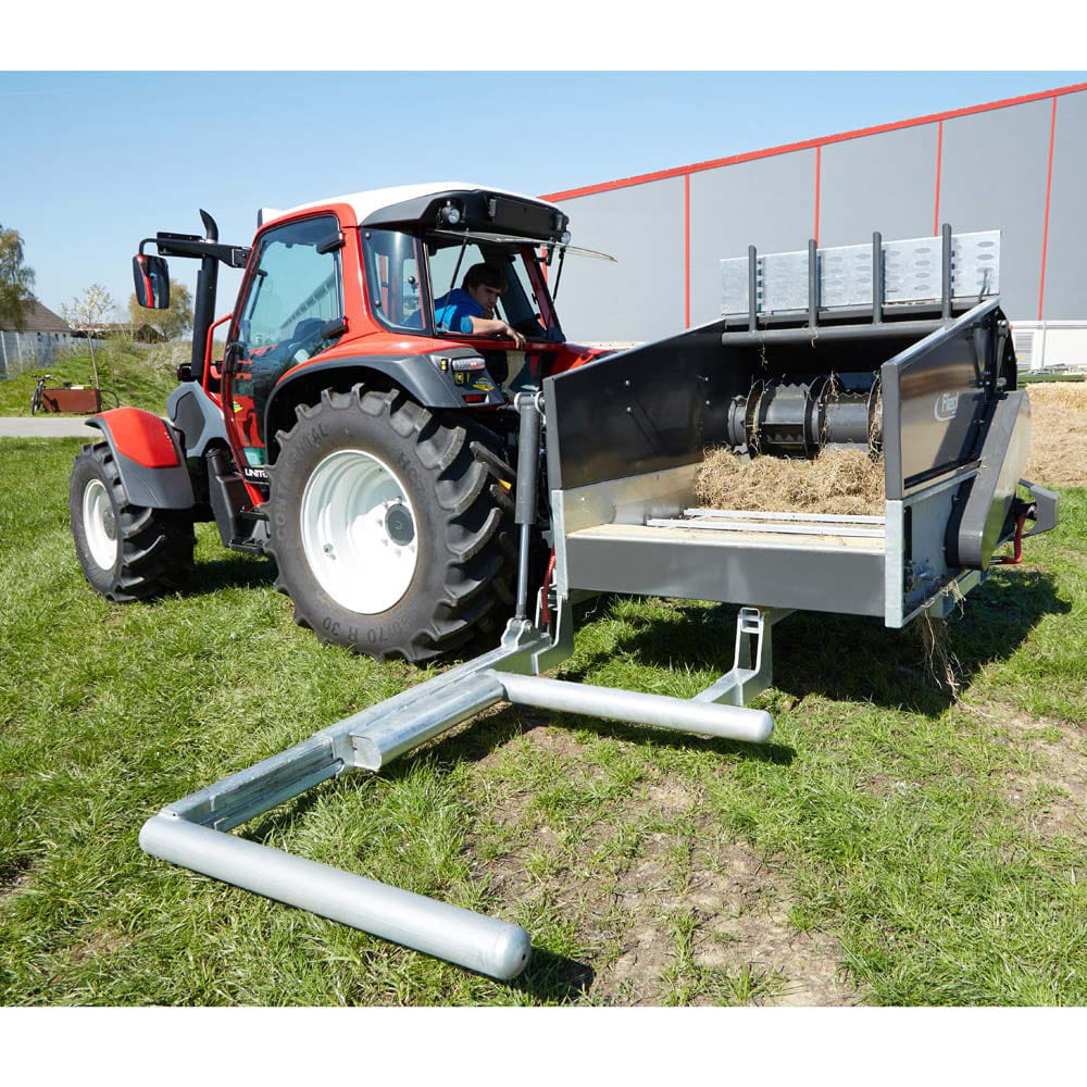 Fliegl Ballenauflöser rechts Dreipunktaufnahme hydraulisch - für Rundballen Silage Heu Stroh