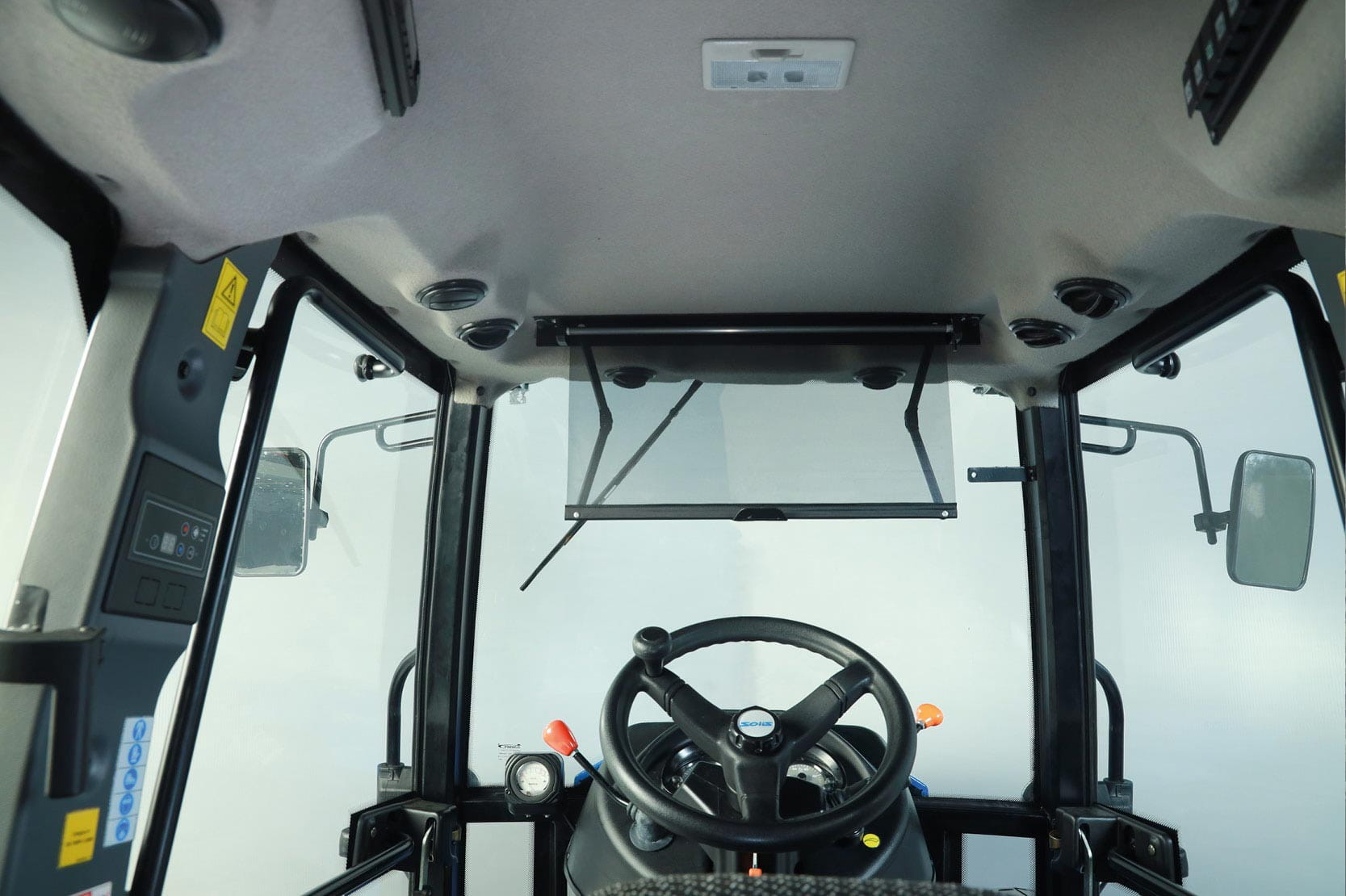 Solis 90 NT Stage V Carraro avec cabine | Tracteur à voie étroite 90 ch | Transmission intégrale et boîte de vitesses 12+12