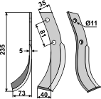 BL5233 Fräsmesser HON-06L