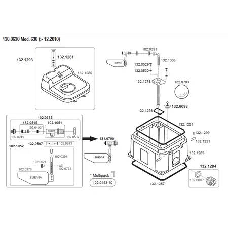 Patura Balltränke Thermo-Quell 630, 1 Ball - 40L