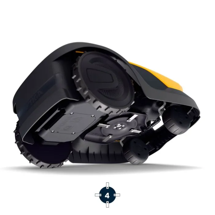 Stiga Mähroboter A 6V kabellos – 600 m², Vista KI-System, 45 % Steigung