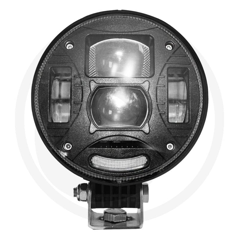 LED headlights, various brackets included