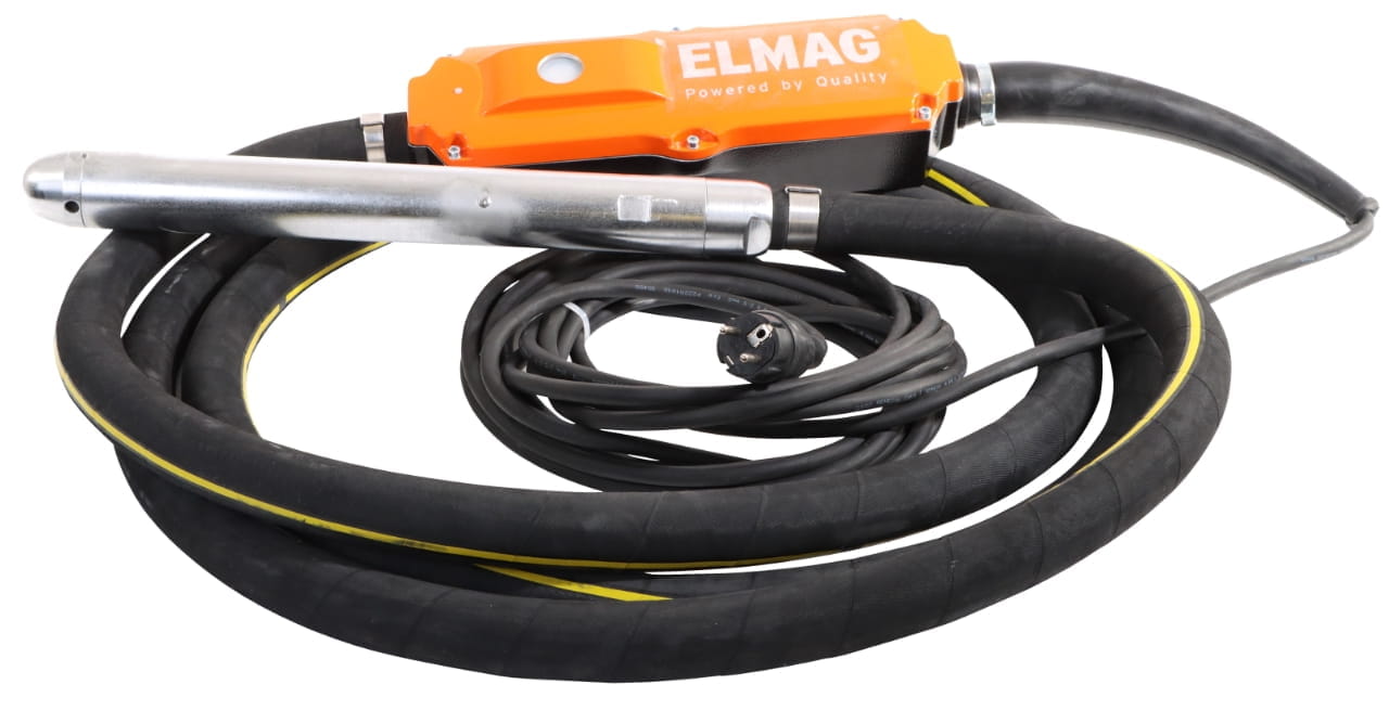 High-frequency bottle vibrator with integrated converter HFFR 50/5 Advanced-Line, 230 volts, Ø50mm