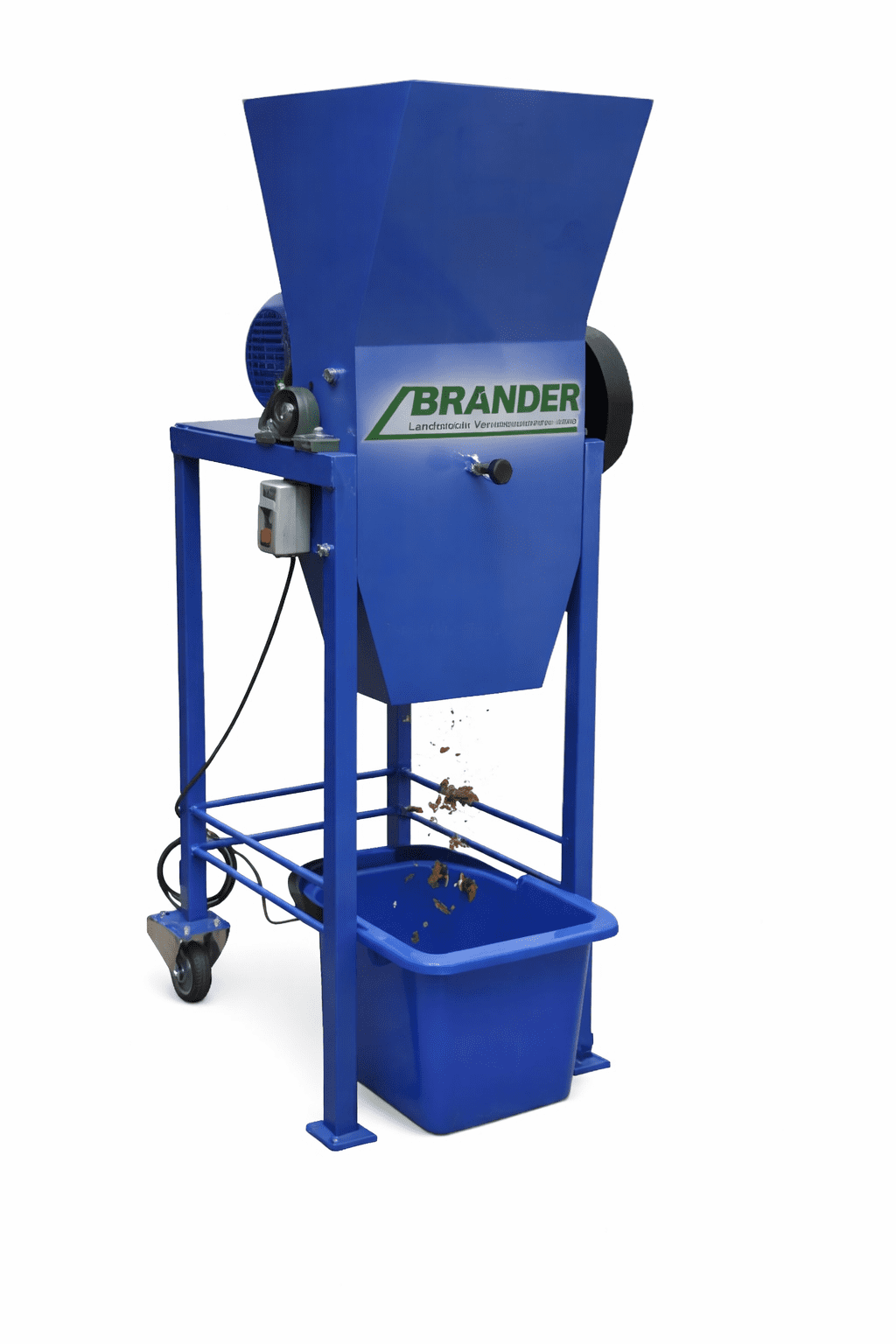 Brander Nussknackermaschine – Elektrischer Walnuss & Haselnuss Knacker 230V 1,1 kW