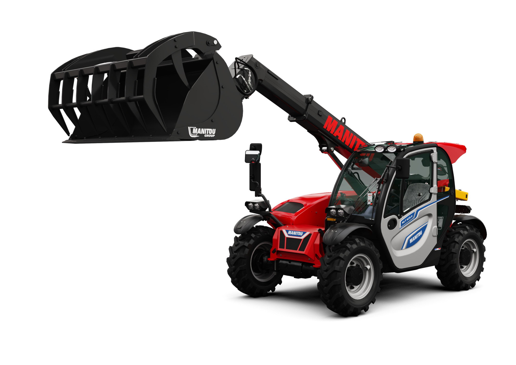 Manitou MLT 625 e Elektro Teleskoplader – 2.500 kg – 5,90 m – 34,8 kWh Batterie – Agrar