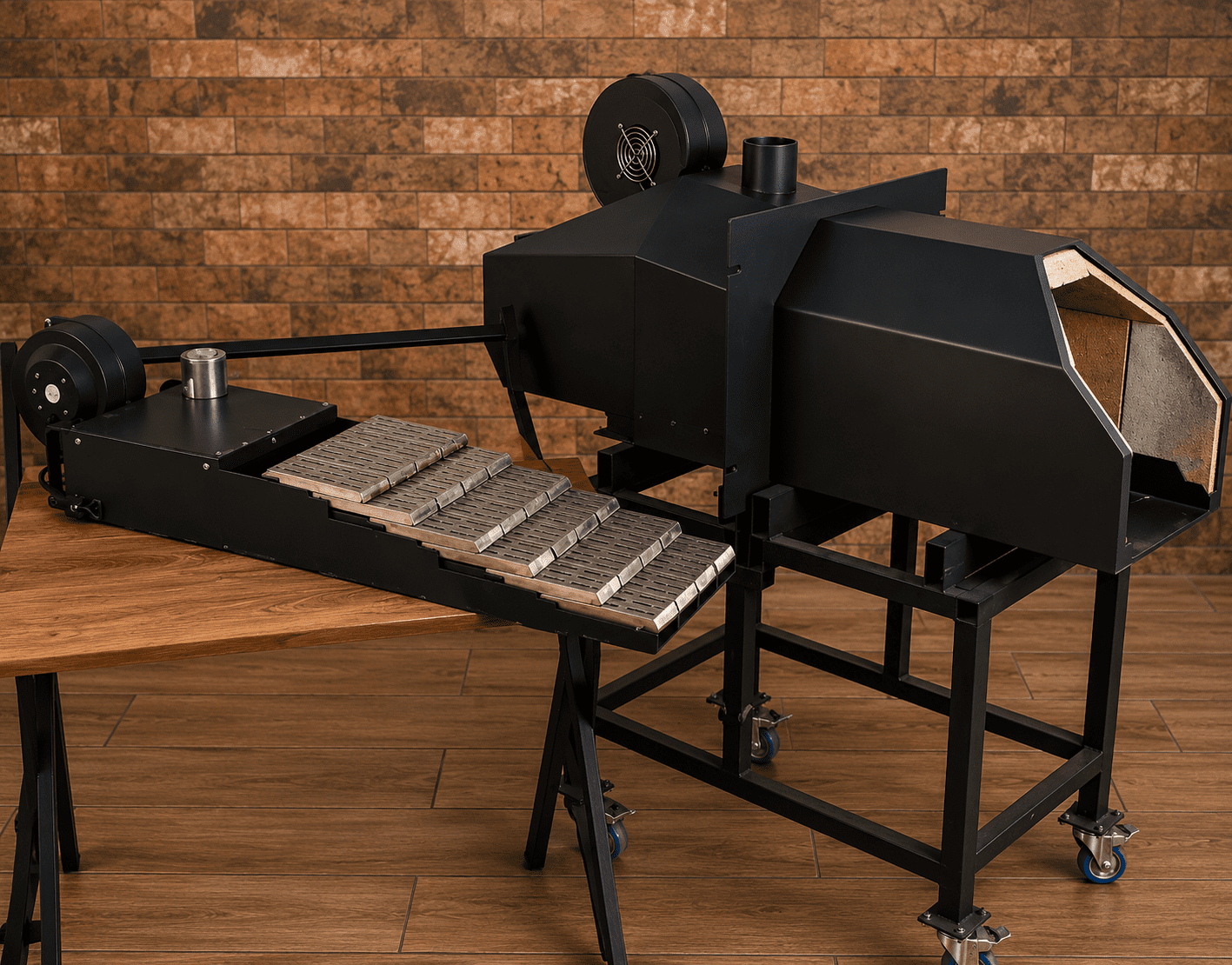 Pelletbrenner PRO 250 kW – Industrieller Hochleistungs Pelletbrenner mit 98 % Wirkungsgrad