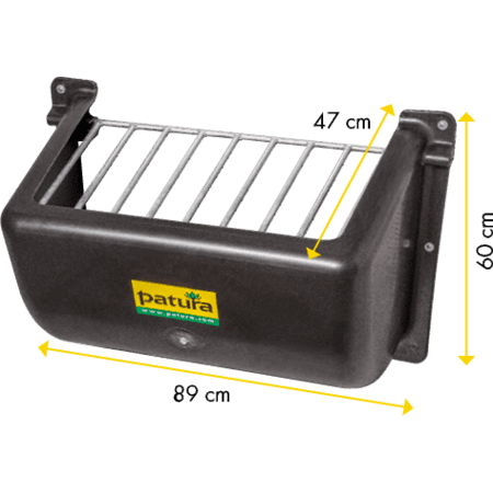 Patura Kunststoff Heuraufe Slow-Feeder 140L - für Pferde