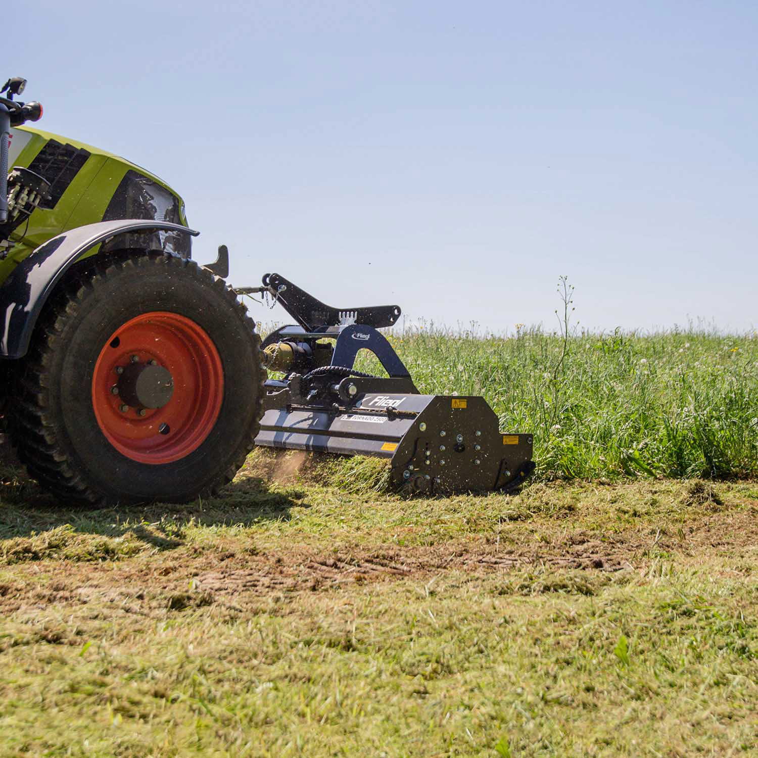 Fliegl Schlegelmulcher 3200 mm – Profi Großflächenmulcher Kat. 2, 1000 U/min, Heavy Duty
