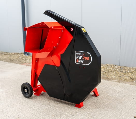 Remet CNC rocking circular saw 700 mm – 400V / 5 kW | Professional firewood saw