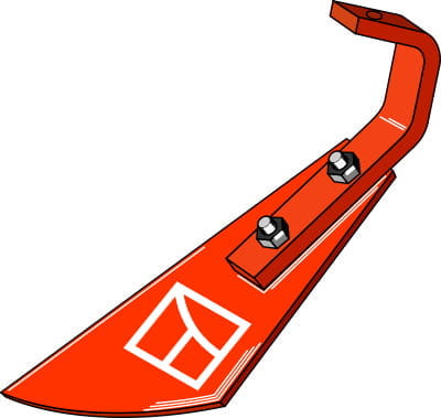 BL31-043R Abstreifer mit Haltebügel für Scheiben Ø610 und Ø660mm