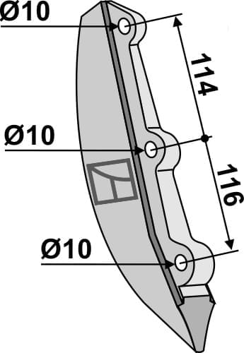 BL29327 Säscharkeil - passend zu Becker 58957