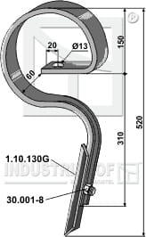 BL28498 Gerader Kultureggenzinken
