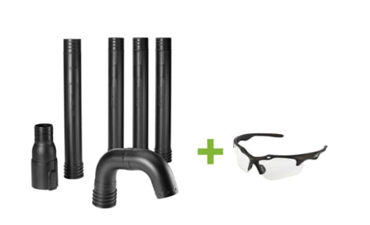 EGO Dachrinnen Reinigungsaufsatz Set - für LB5300E und LB5800E