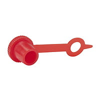 BL11648 Schutzkappe mit Haltelasche rot für Kegelschmiernippel