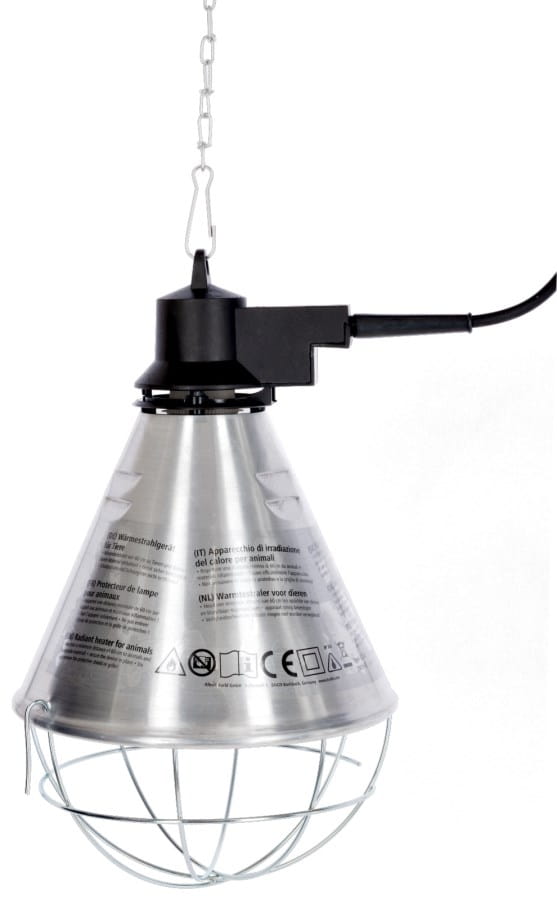 Infrared radiant heater ø 21 cm - cable length 2.5 m