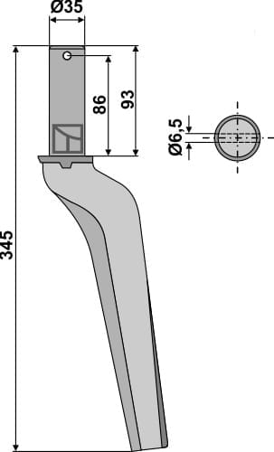BL6139 Kreiseleggenzinken - passend zu Krone 4902671