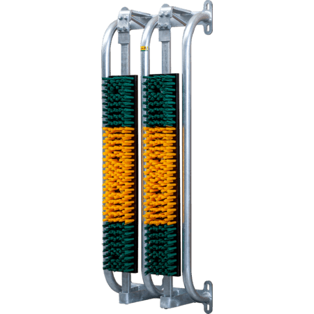 BLP334050 Patura gefederte Bürste mit Schutzrahmen - für Bullen