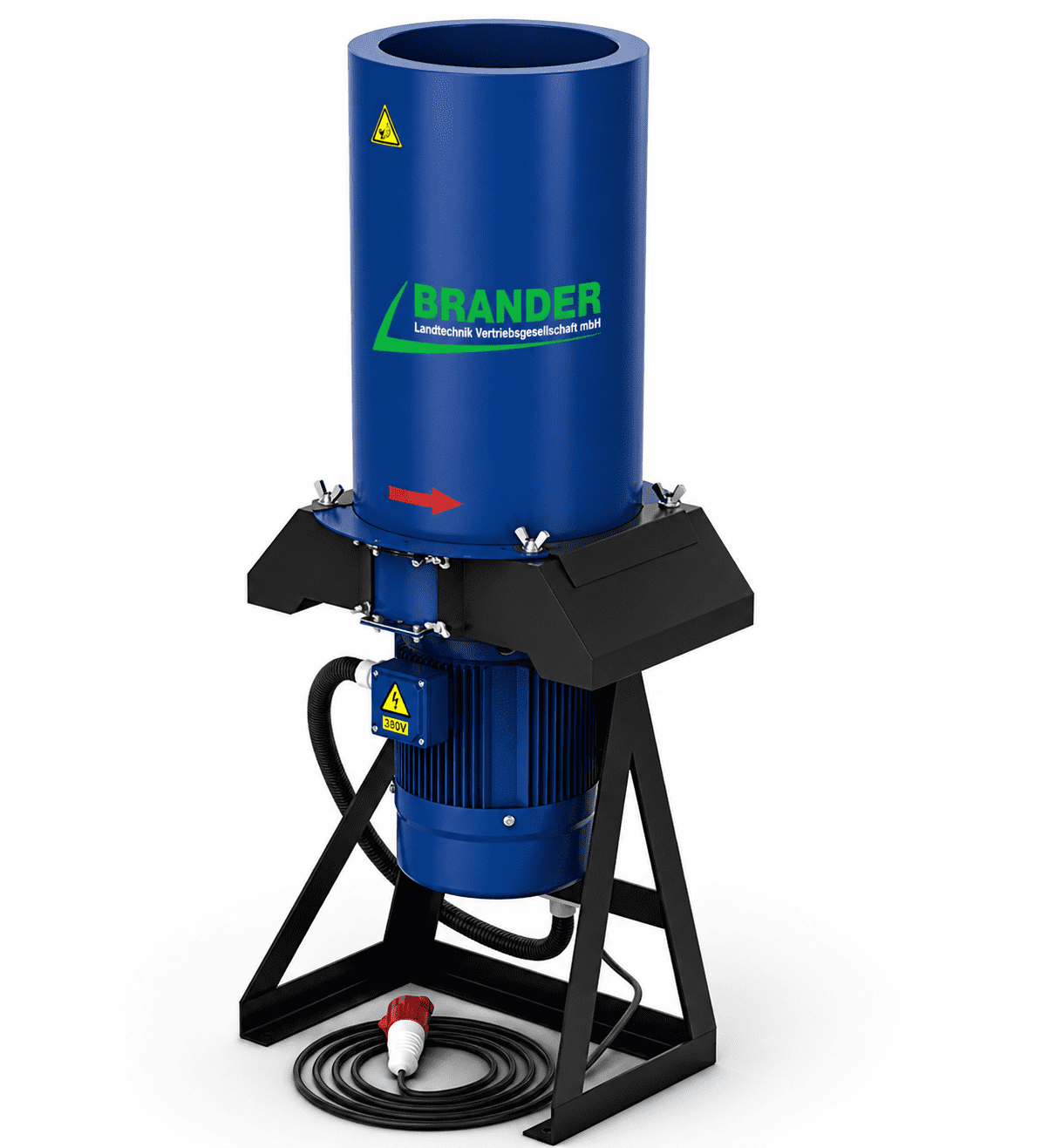 Universal Heuhäcksler & Laubhäcksler 400V – Stroh Zerkleinerer bis 150 kg/h
