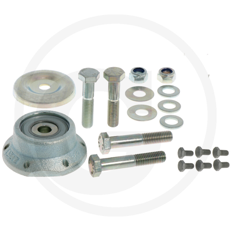 Lagerung komplett D 52 / 25 x 20,6 mm - passend zu Lemken  Compact-Solitair, Solitair, Saphir, Heliodor 12, Optidisc 25