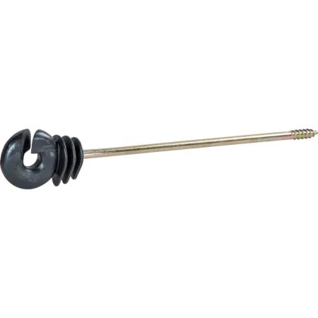 Patura Ringisolator mit Holzgewinde · 18 cm gerader Langschaft · 10 Stück