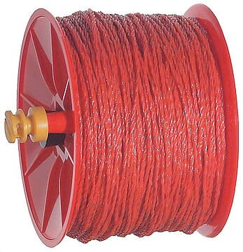 10404 Mini-Haspel bespult mit 250m Litze orange