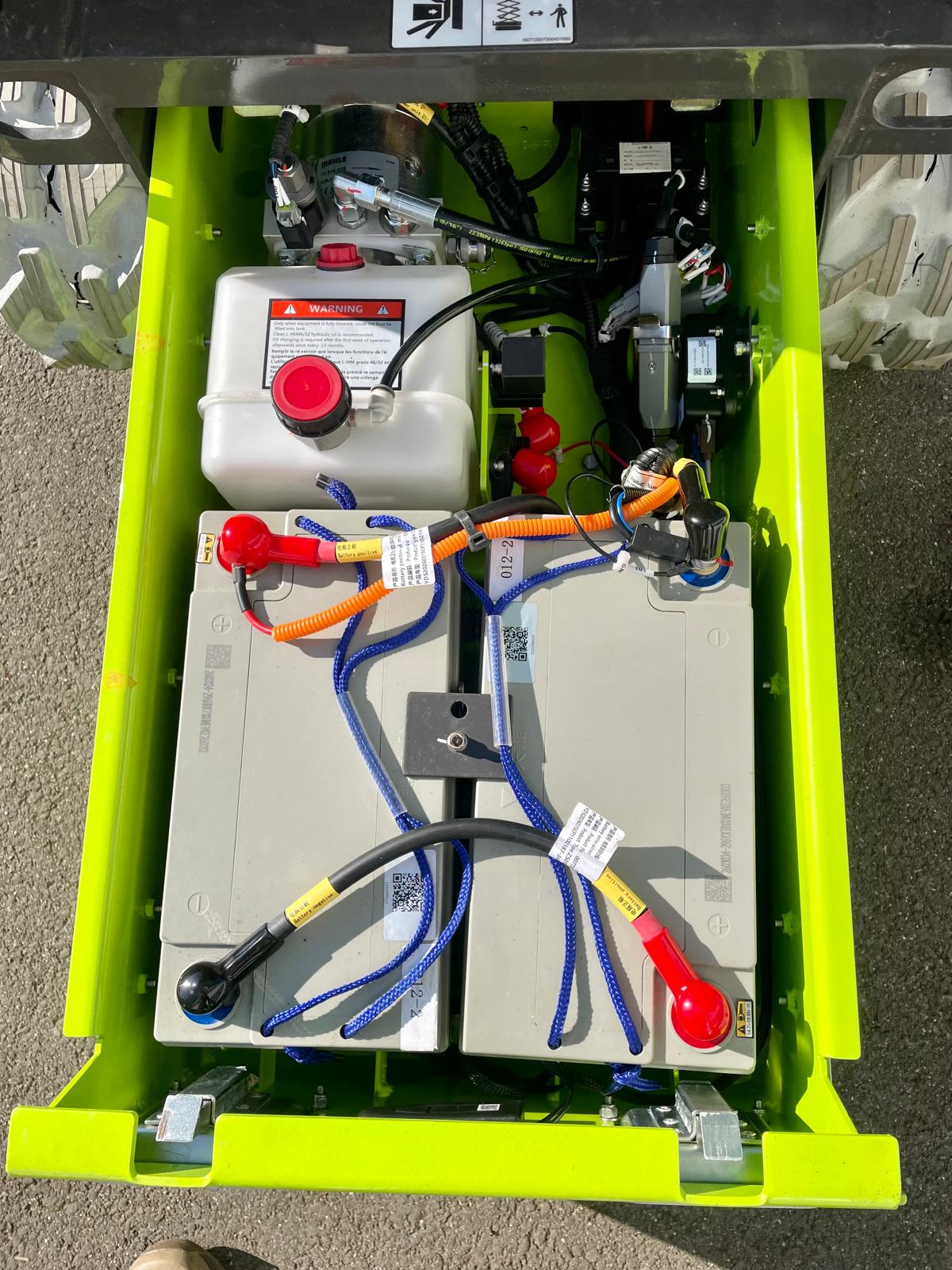 Nacelle ciseaux chenillée Zoomlion, hauteur de travail de 6,5 m – plateforme de travail électrique sur chenilles