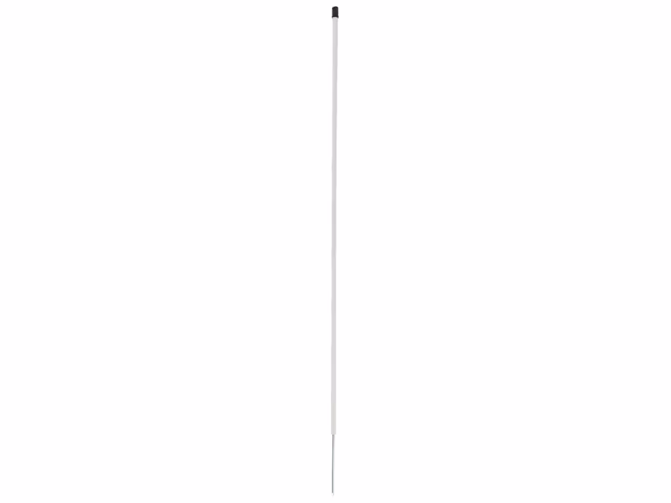 Ersatzpfahl 90 cm weiß Einzelspitz