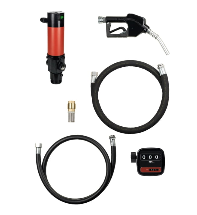 Pressol ROTAxx 24V Dieselpumpe 54 l/min mit Zähler & Automatik-Zapfventil