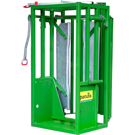 Patura Halsfangvorrichtung A3000, mit Fangkorb und Ständer, feuerverzinkt