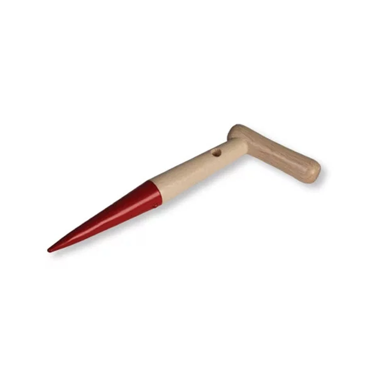 Terrateck Handpflanzer 30 cm – Profi Pflanzwerkzeug mit Holzgriff