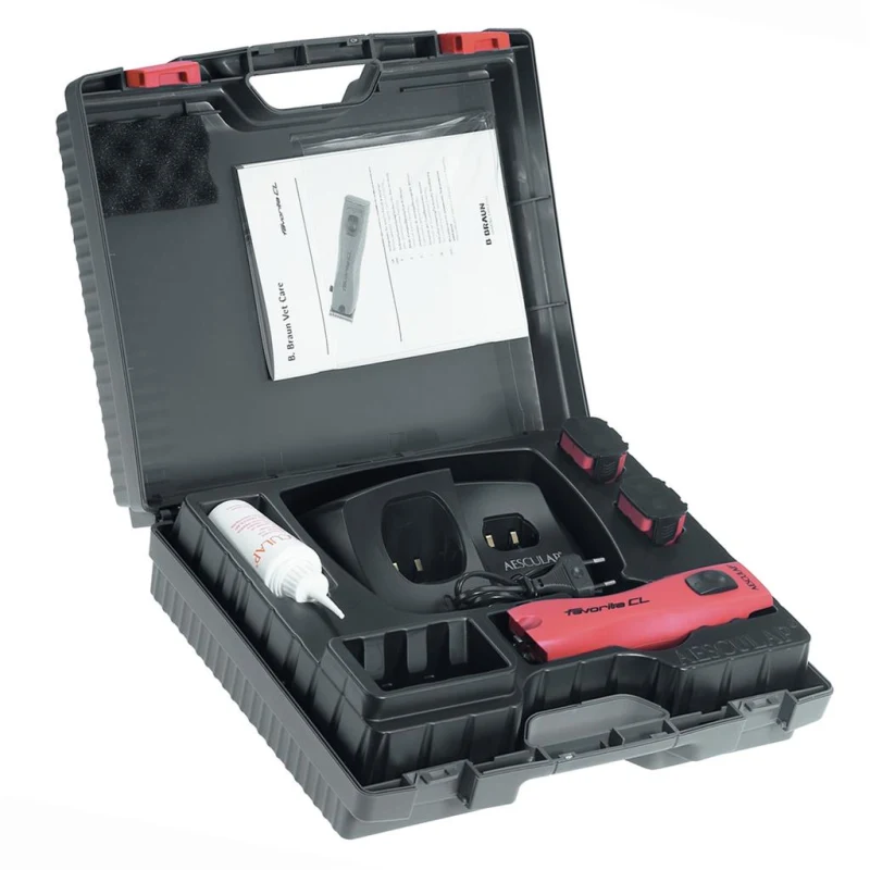 Kleintier Akkuschermaschine Aeculap - SET