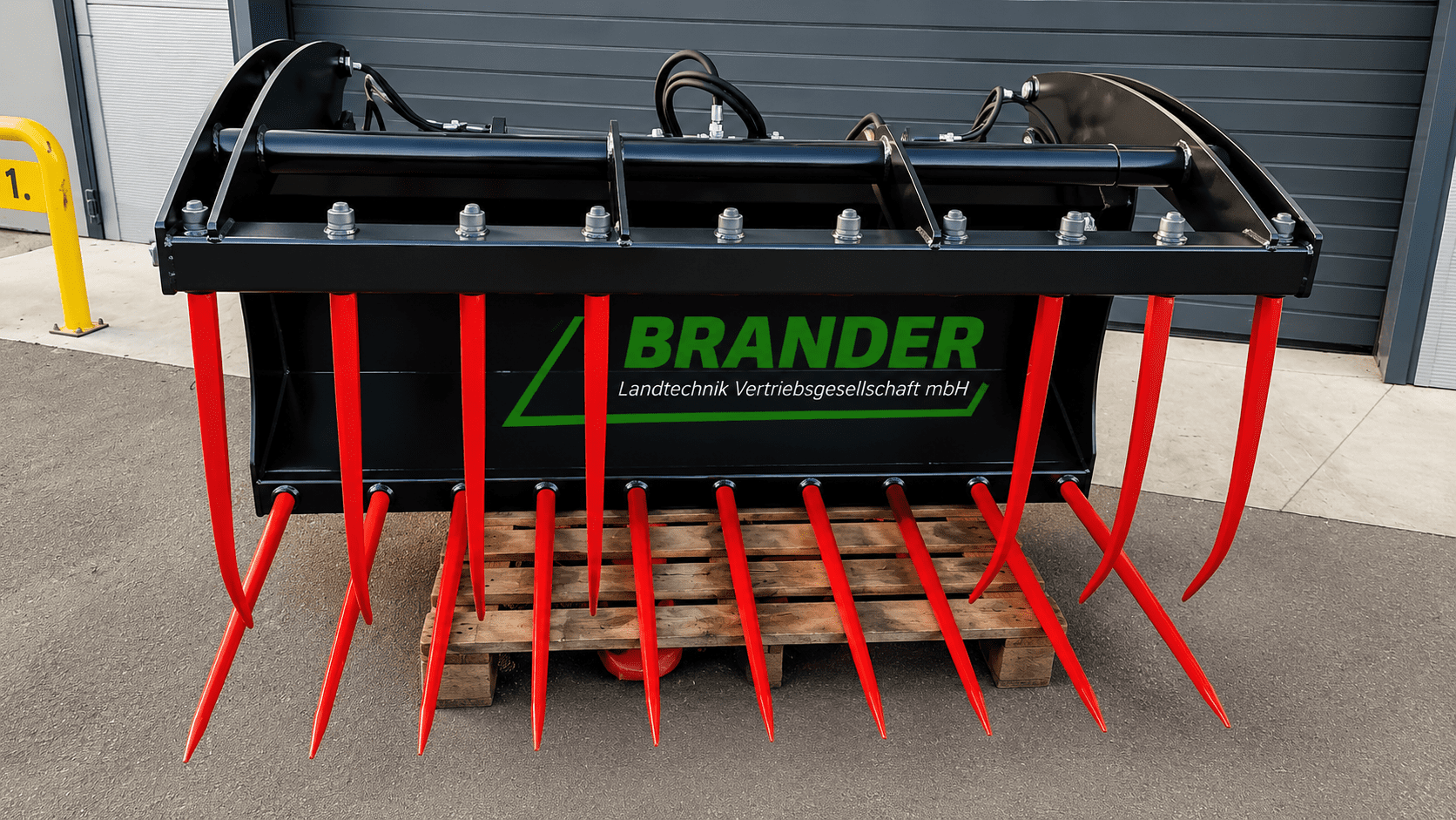 Krokodilgreifer Teleskoplader | Profi Silagegreifer & Mistgreifer