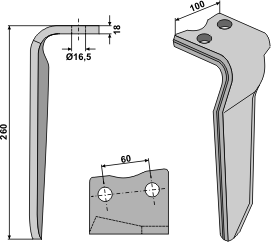 BL5879 RH-448-DER Howard Kreiseleggenzinken