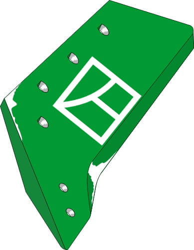 BL30961 Wechselspitzenschar 18“ L - passend zu Kverneland KK073081 / Pöttinger 67073081