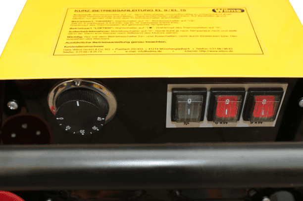 WILMS Elektroheizer mit Radialventilator - EL 15