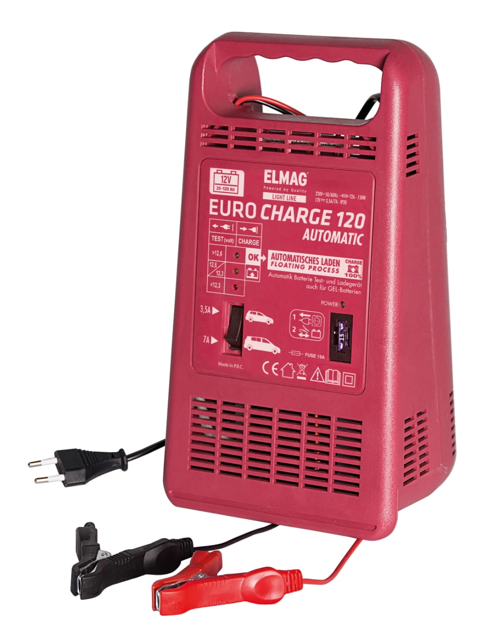 Batterieladegerät EUROCHARGE 120 Automatic