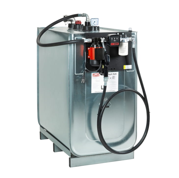 Pressol Tankanlage 1500 L mit Pumpe 65 l/min 230 V Dieseltank komplett Set