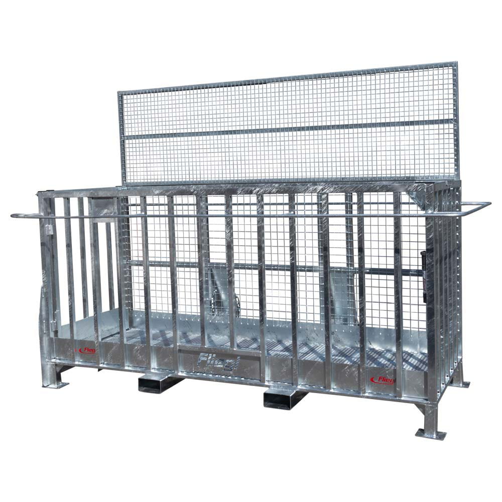 AUFPREIS Schutzgitter für Arbeitsbühne Breit mit Stapleraufnahme / verzinkt