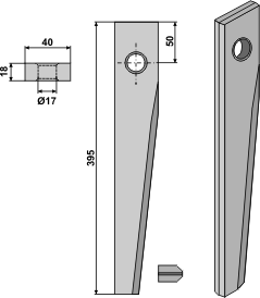 BL6132 Kreiseleggenzinken - passend zu KUHN HR 1000-Serie 52510600