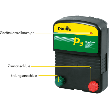 Patura Weidezaungerät Kombi 12V / 230V - P3