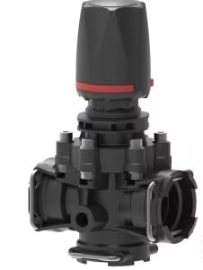 ARAG pressure relief valve series 475, manual, with diaphragm, push-in connection T5F