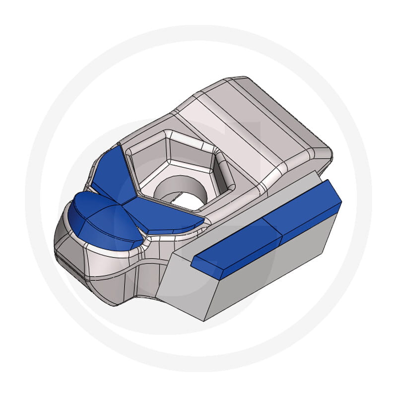 Carbide Werkzeug Hammer Hartmetall - passend zu Prinoth