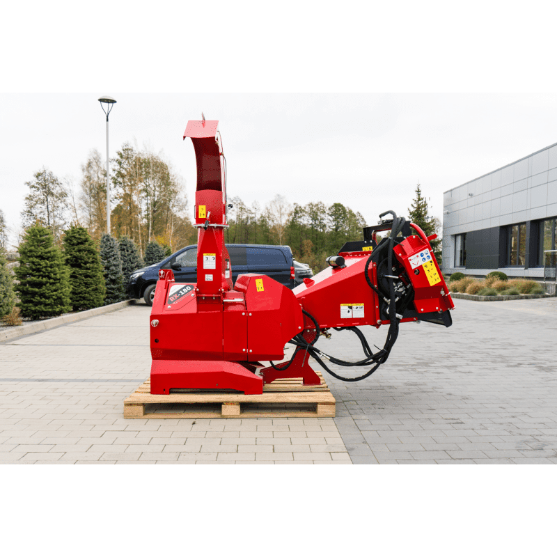 Remet CNC wood chipper RX180 - up to 180mm / from 50HP