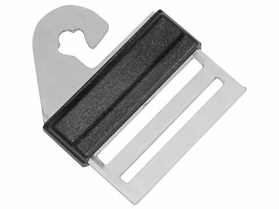 4x AKO Torgriffverbinder Litzclip 40mm, Edelstahl