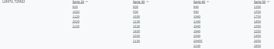 Left-hand threaded spindle - suitable for John Deere L28372, T25822