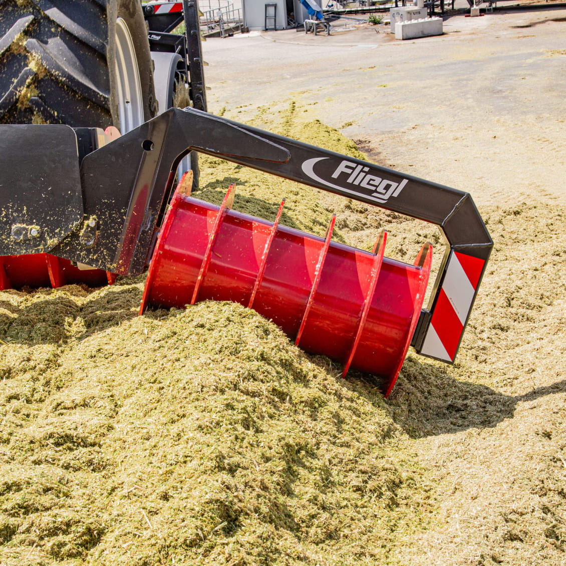 Fliegl Seitenverdichter für Silowalze rechts / 1050 mm