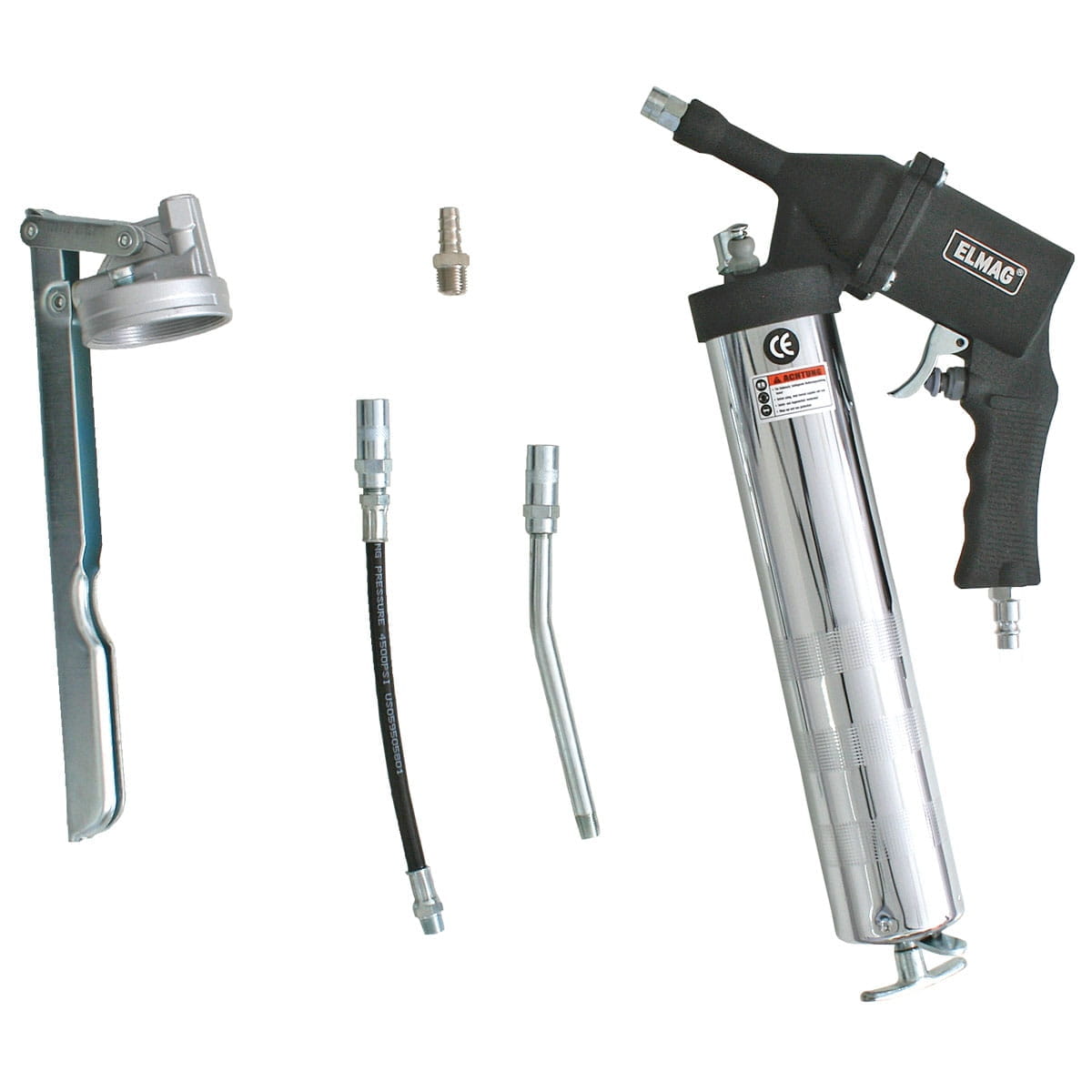 Elmag Druckluft Kombi Fettpresse - SET