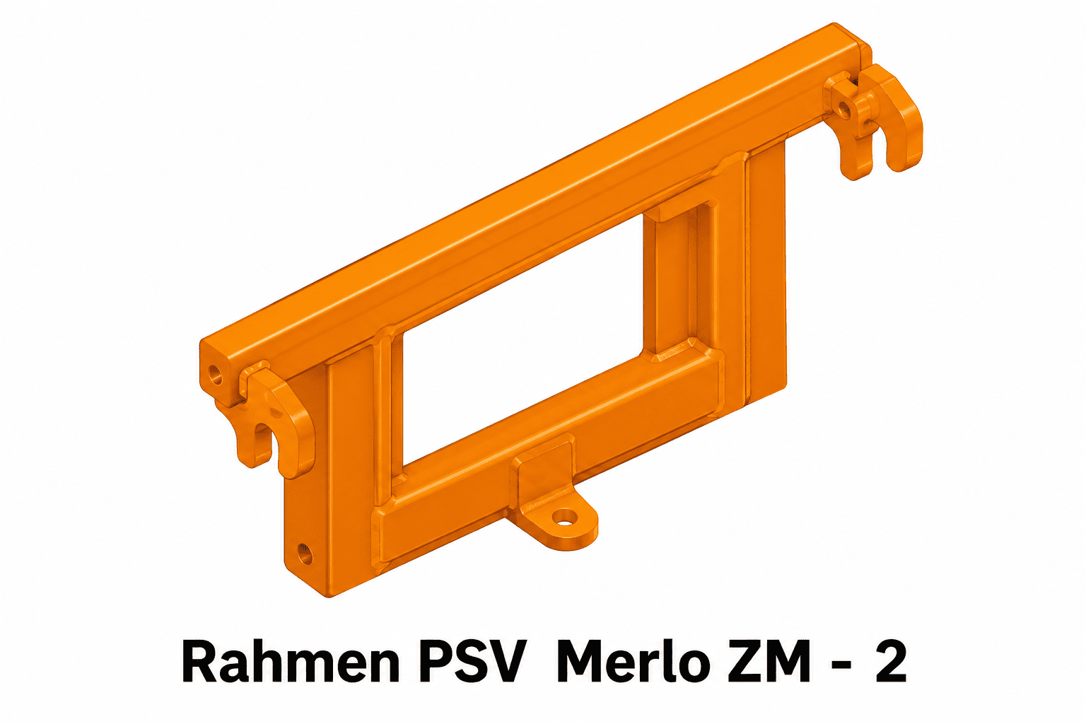 orange, Rahmen, Industriebauteil, Montagehalter, rechteckiger Rahmen